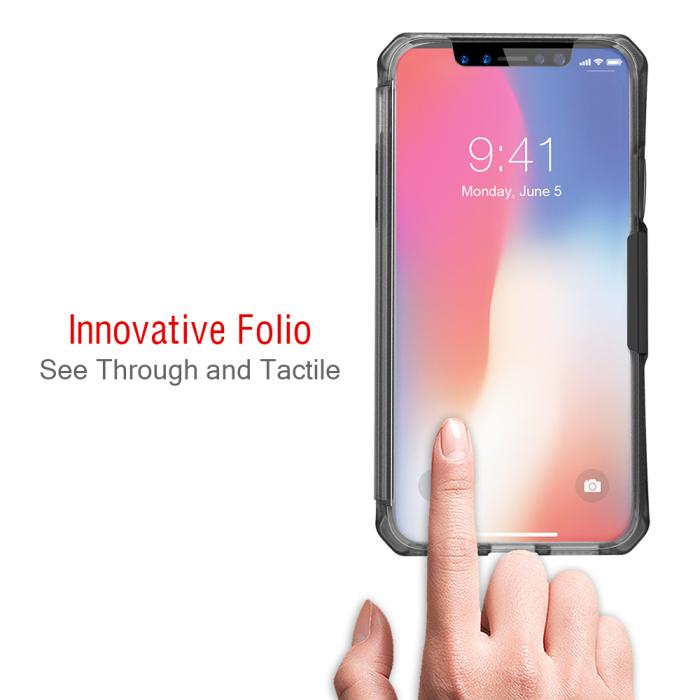 ItSkins - Itskins Spectra Vision Fodral till iPhone XS / X - Svart