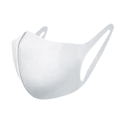 1 Pack Tvättbar mask Munskydd Skyddsmask Vit