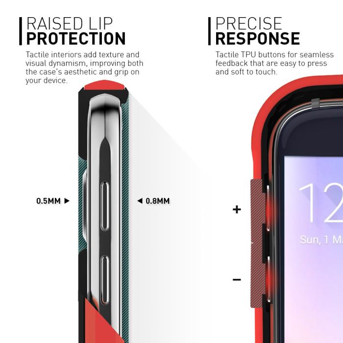 UTGATT5 - Caseology Waterfall Series BaksideSkal till Samsung Galaxy S6 - Rosa