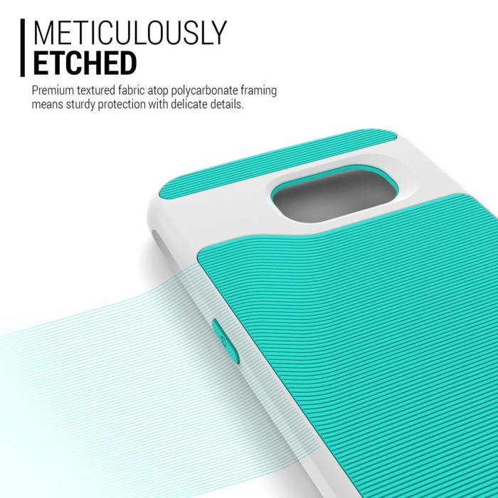 UTGATT5 - Caseology Wavelength Series BaksideSkal till Samsung Galaxy S6 - Turkos
