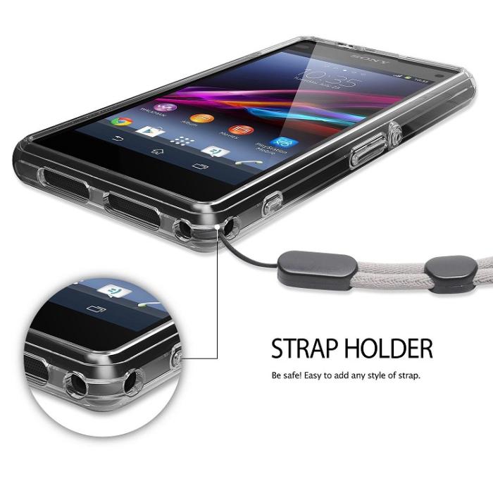 UTGATT5 - Ringke Fusion skal till Sony Xperia Z1 Compact (Crystal)