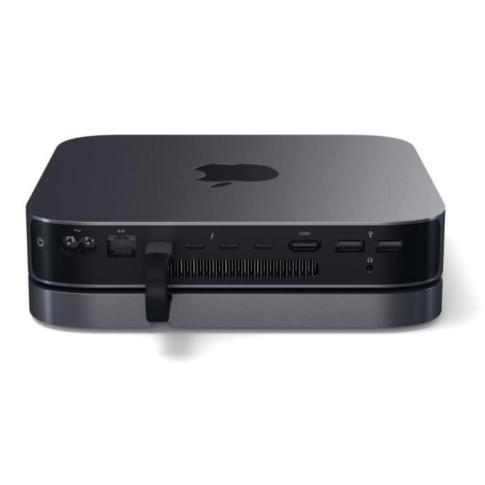 Satechi - Satechi aluminiumstativ och hubb för Mac Mini