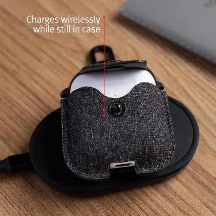 Twelve South - Twelve South AirSnap Twill- fodralet för dina Apple AirPods