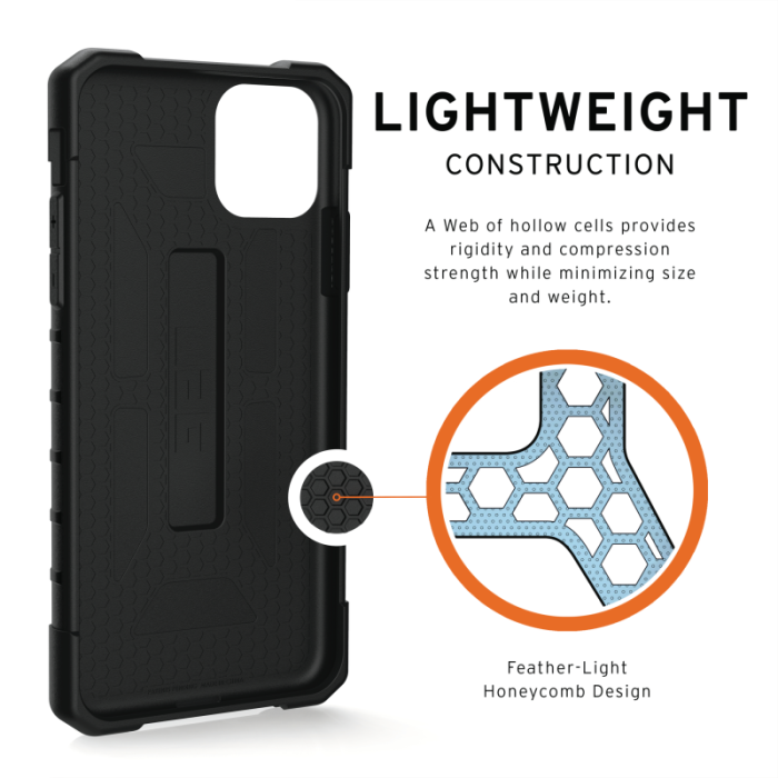 UTGATT4 - UAG Monarch skal till iPhone 11 Pro Max -Svart