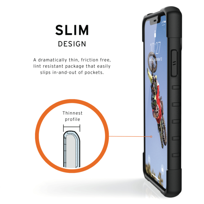 UTGATT4 - UAG Monarch skal till iPhone 11 Pro Max -Svart