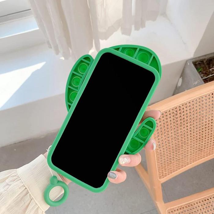 Fidget Toys - Kaktus Pop it Fidget Skal till iPhone 7/8/SE 2020