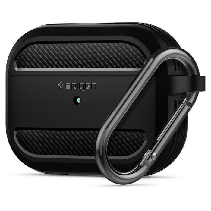 UTGATT - Spigen Airpods Pro skal Rugged Armor - Matte Svart