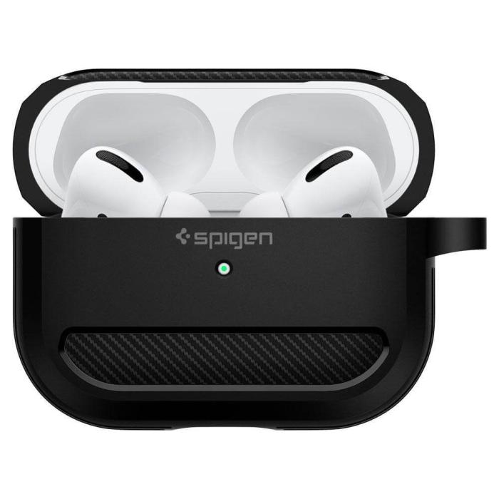 UTGATT - Spigen Airpods Pro skal Rugged Armor - Matte Svart