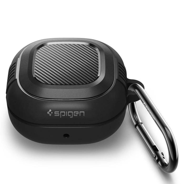 UTGATT - Spigen Skal Rugged Armor Galaxy Buds 2 Pro/2/Live/Pro - Matte Svart