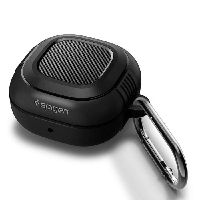 UTGATT - Spigen Skal Rugged Armor Galaxy Buds 2 Pro/2/Live/Pro - Matte Svart