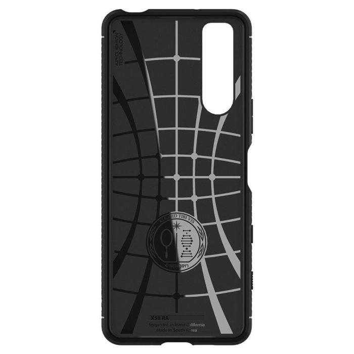 UTGATT5 - SPIGEN Rugged Armor skal Sony Xperia 5 II Matte Svart