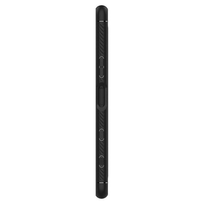 UTGATT5 - SPIGEN Rugged Armor skal Sony Xperia 5 II Matte Svart