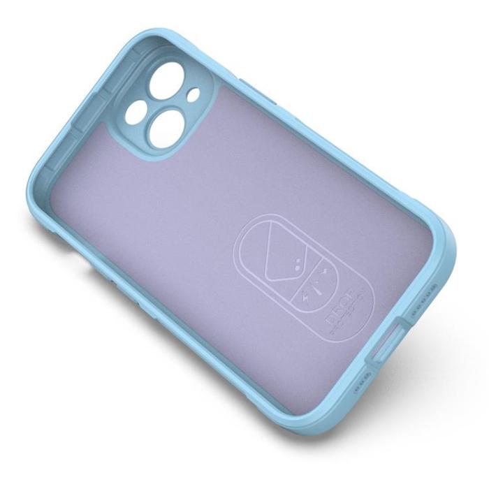 OEM - iPhone 14 Plus Skal Magic Shield Flexible Armored - Ljusblå
