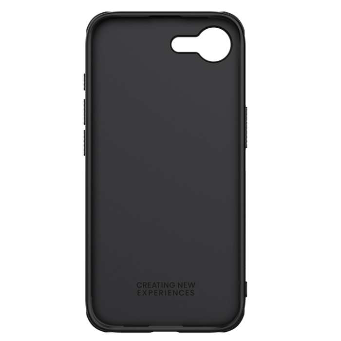 Nillkin - Nillkin iPhone 16e Mobilskal Frosted Shield Pro - Svart