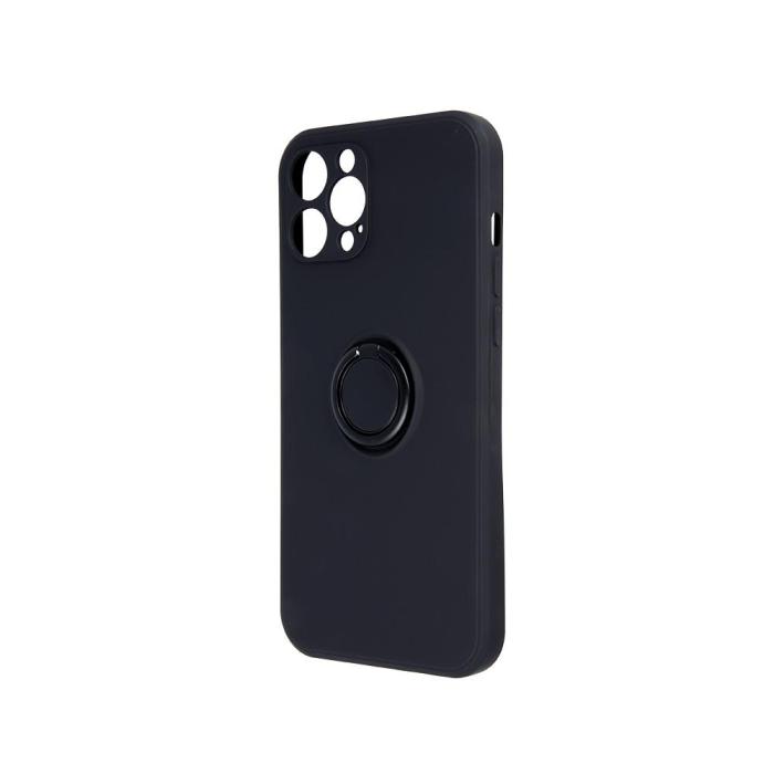 OEM - Svart Finger Grip-skal iPhone X/XS – Hållbart & Ergonomiskt