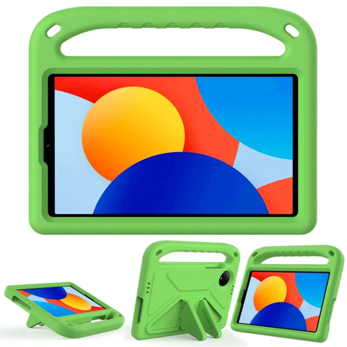 A-One Brand - Xiaomi Redmi Pad SE Skal EVA Handgrepp Kickstand - Grön