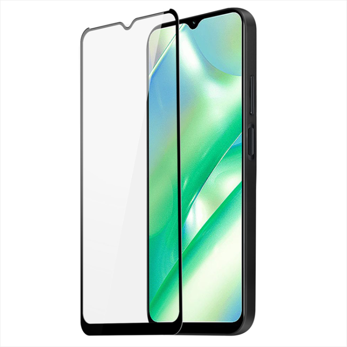 Dux Ducis - Dux Ducis Realme C33 Härdat Glas 9D Frame 9H - Svart