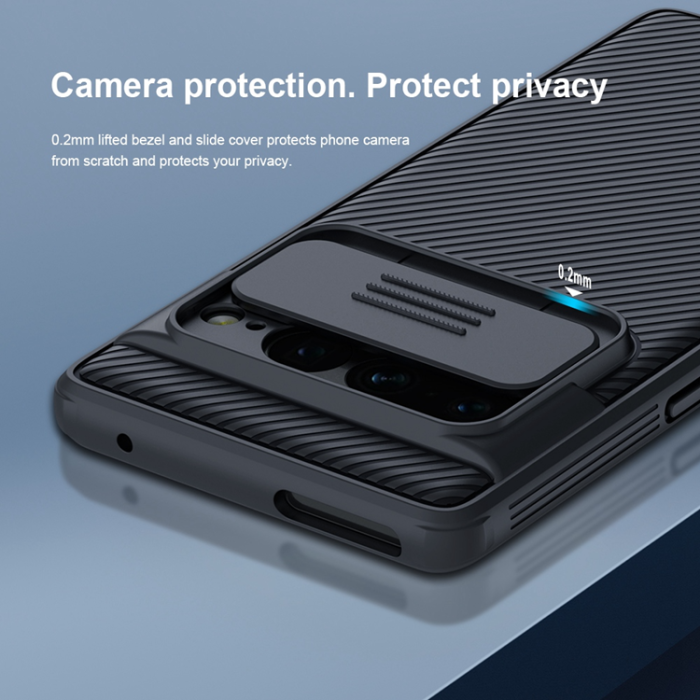 Nillkin - Nillkin Google Pixel 7 Pro Skal CamShield Pro - Svart