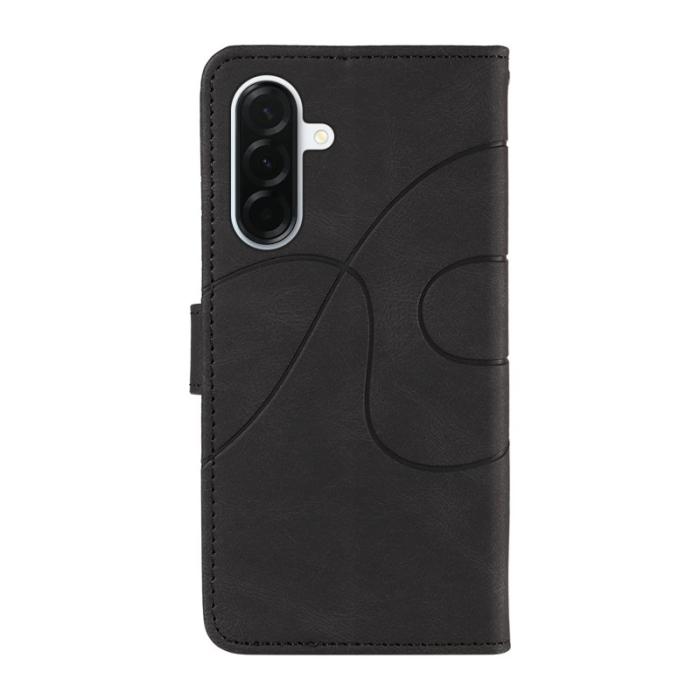 OEM - Samsung Galaxy A37 Plånboksfodral Konstläder Ställfunktion - Svart