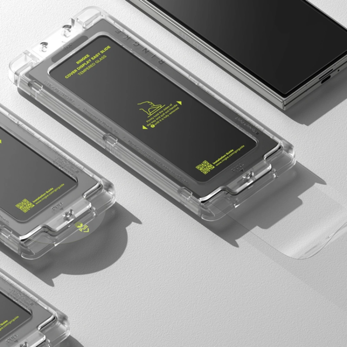 Ringke - [2-Pack] Ringke Galaxy Z Fold 7 Härdat Glas Skärmskydd - Clear
