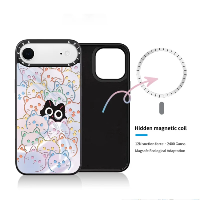 A-One Brand - iPhone 17 Air Mobilskal MagSafe Aluminium Silikon