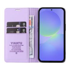 YIKATU - YIKATU Samsung Galaxy A37 Pl&aring;nboksfodral Konstl&auml;der - Lila