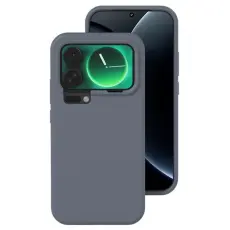 A-One Brand - Xiaomi 17 Pro Max Mobilskal Silikon Shockproof - Mörkgrå
