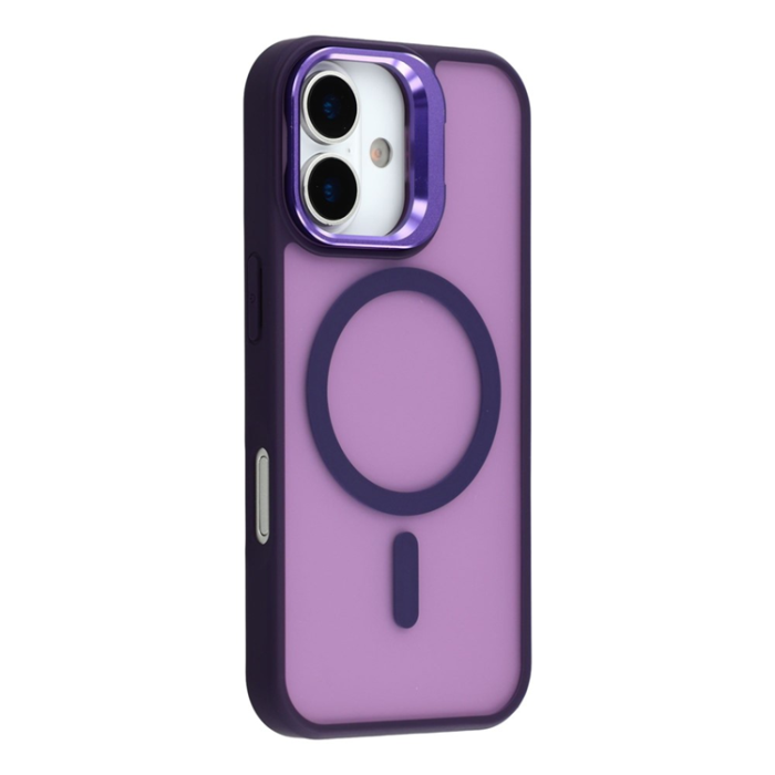 A-One Brand - Mobilskal till iPhone 17 MagSafe Lins Kickstand - Lila