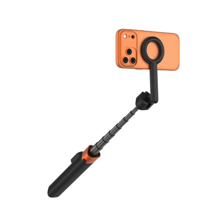 Tech-Protect - Tech-Protect Magsafe Bluetooth Selfiestick Tripod L10S - Svart/Orange