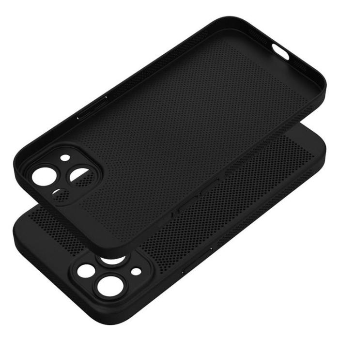 OEM - iPhone 12 Mobilskal Breezy - Svart