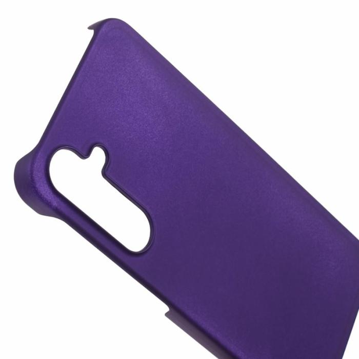 OEM - Mobilskal till Samsung Galaxy A55 5G Hård PC Gummi Skydd - Lila