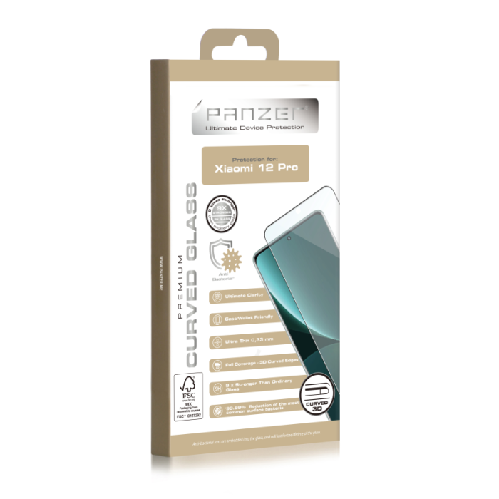 UTGATT1 - Panzer Härdat glas Xiaomi 12 Pro