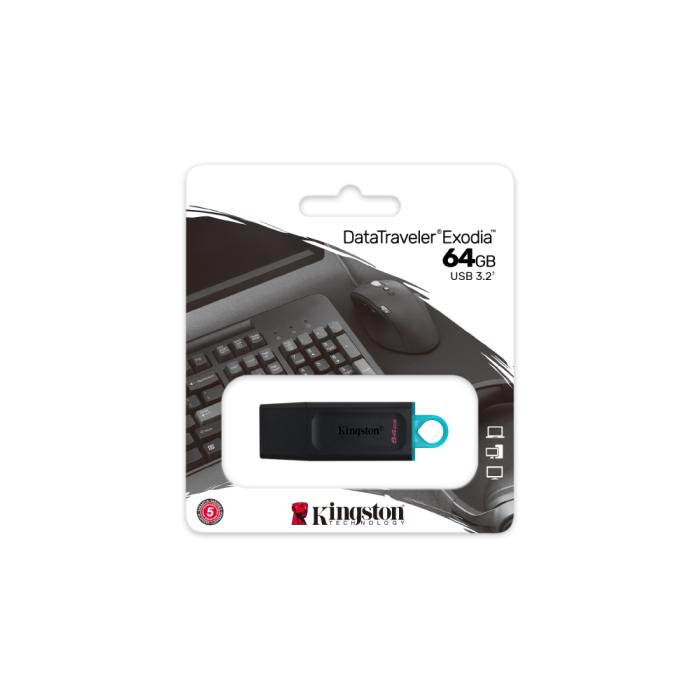Kingston - Kingston DT Exodia USB-minne 64GB USB 3.2