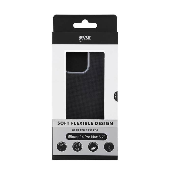 GEAR - GEAR iPhone 14 Pro Max Skal TPU - Transparent