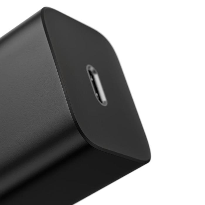 BASEUS - Baseus Super Si 1C Väggladdare USB-C 20 W - Svart