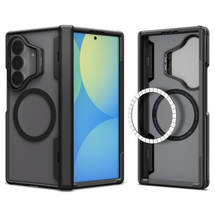 Spigen - Spigen Mobilskal För Galaxy Z Fold 8 Ultra MagSafe Optik Armor Pro - Svart