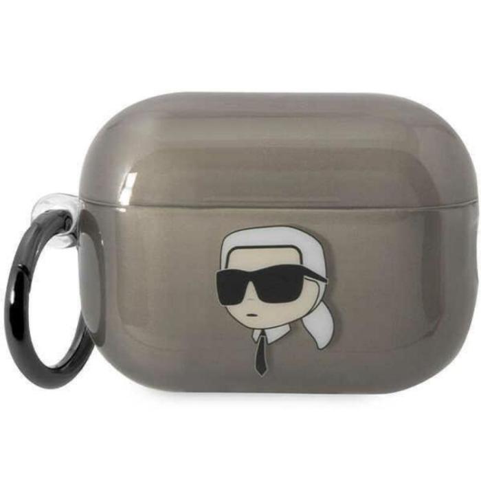 KARL LAGERFELD - Karl Lagerfeld Airpods Pro 2 Skal Ikonik Karl Lagerfeld - Svart
