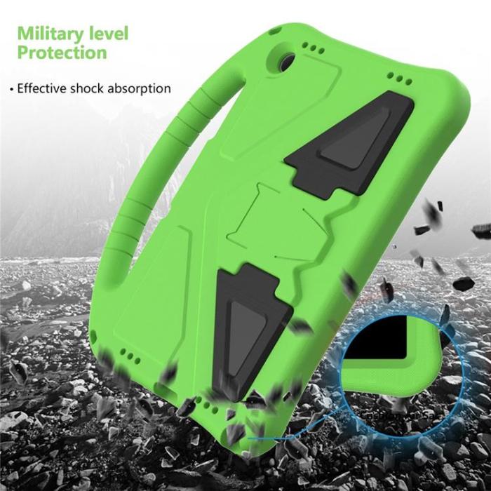 A-One Brand - Galaxy Tab A9 Plus Skal Kickstand Shockproof - Grön