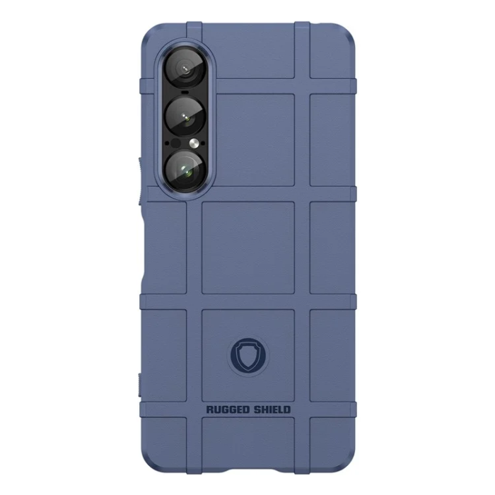A-One Brand - Sony Xperia 1 VII Mobilskal Grid Scratch-Proof - Blå