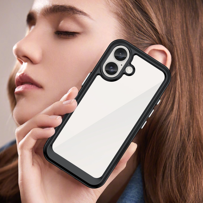 OEM - iPhone 16 Plus Mobilskal Outer Space - Svart