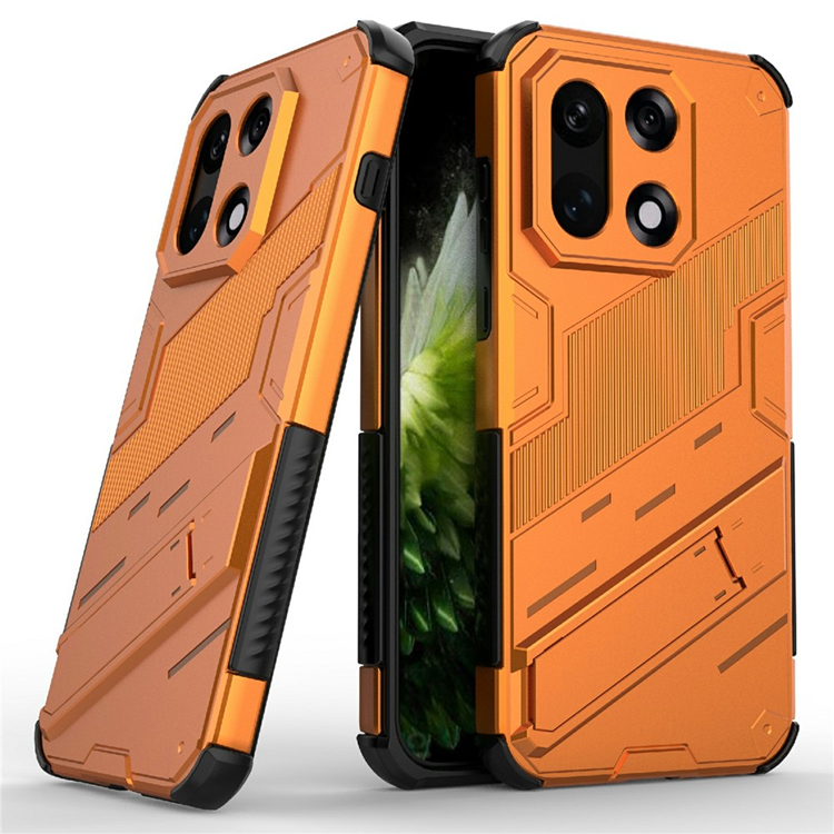OnePlus 15 Mobilskal PC + TPU Shockproof Kickstand - Orange (Orange) | 2353 | AlltMobil