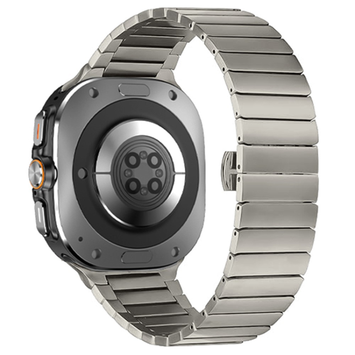 A-One Brand - Galaxy Watch Ultra (47mm) Armband Stainless Steel - Titanium
