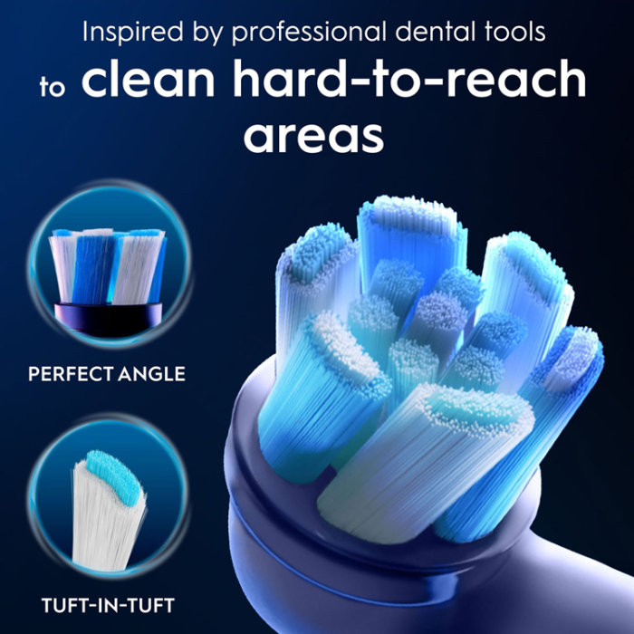 Oral B - Oral B Borsthuvud iO Ultimate Clean 8st - Vit