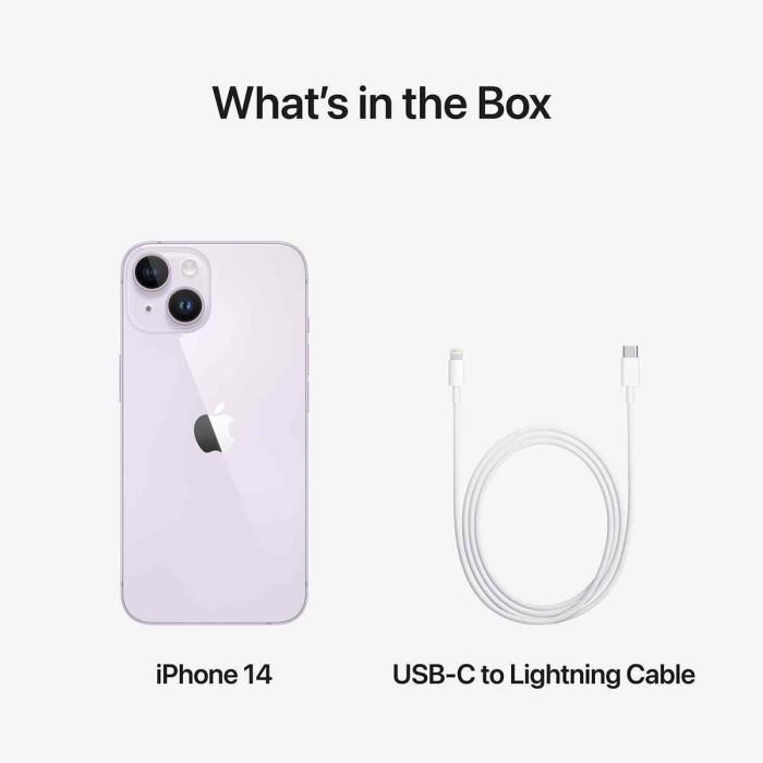 Apple - Apple iPhone 14 - 6GB - 128GB - Lila