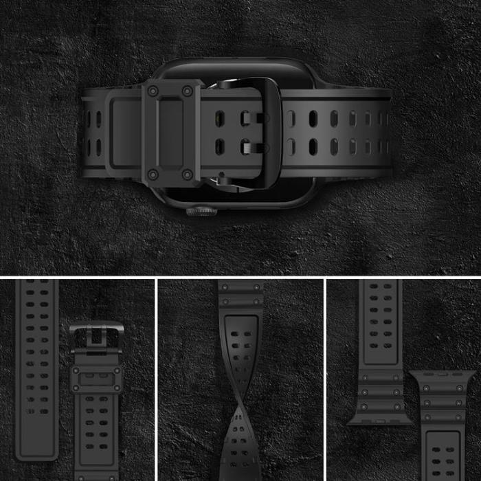 OEM - Apple Watch Ultra/SE/8/7/6 (41/42/38mm) Armband - Svart
