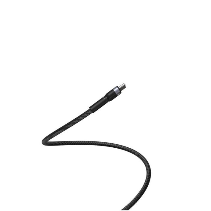 Devia - Devia 2in1 USB-C Till USB-C/Lightning 1.2m Kabel 3A - Svart