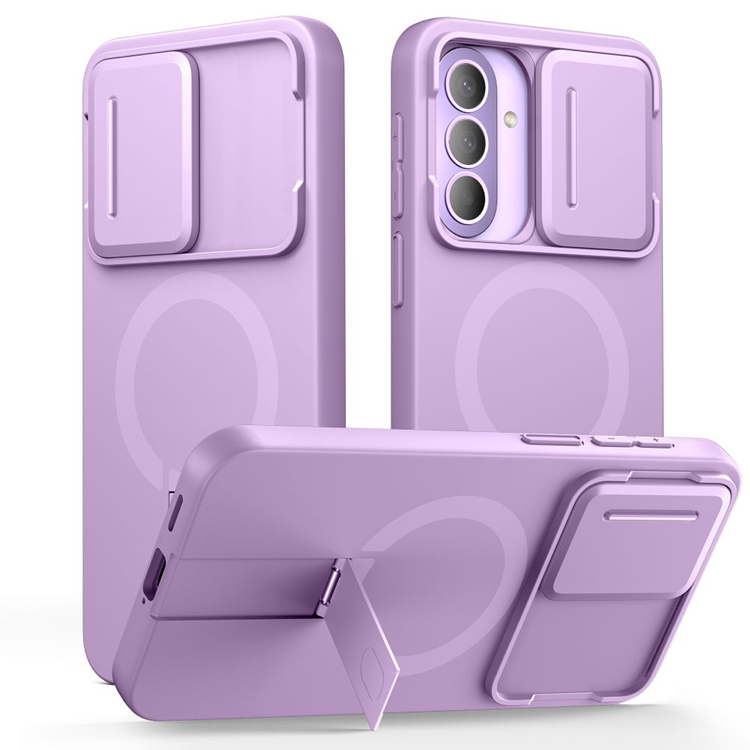 Tech-Protect Mobilskal För Galaxy A57 MagSafe Kevlar Aura - Violet