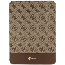 UTGATT - Guess iPad 10.9 (2022) Fodral 4G Stripe Allover - Brun