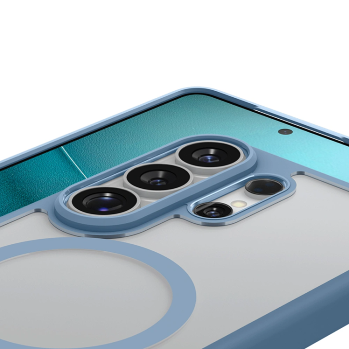 Spigen - Spigen Mobilskal För Galaxy S26 Ultra MagSafe Ultra Hybrid - Ljusblå