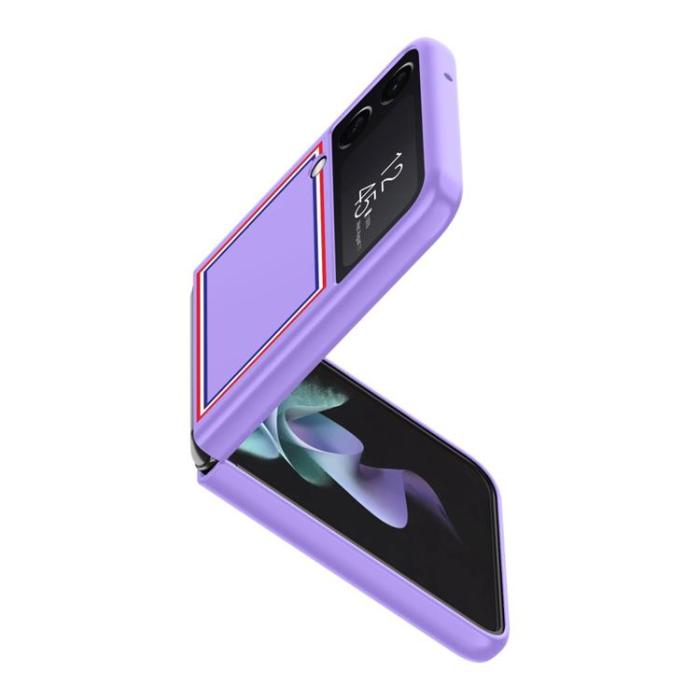 OEM - Galaxy Z Flip 4 Skal Drop Proof - Lila